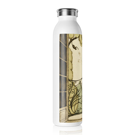 Sur talons rouges (On Red Heels) pl 02 by Gerda Wegener Slim Water Bottle