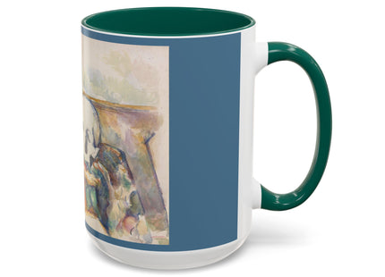 The Three Skulls by Paul Cézanne Colorful Mugs (11oz, 15oz)