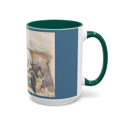 The Three Skulls by Paul Cézanne Colorful Mugs (11oz, 15oz)