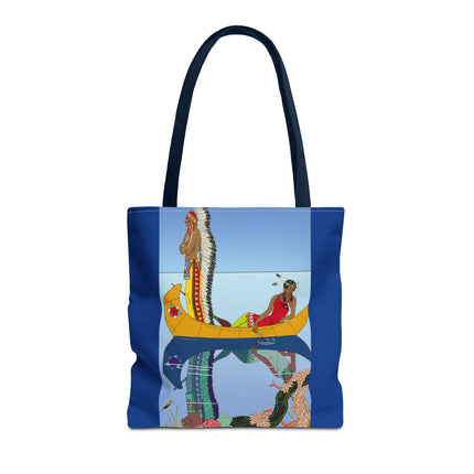 Le long du Missouri by George Barbier Tote Bag
