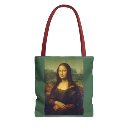 Mona Lisa by Leonardo da Vinci Tote Bag (AOP)