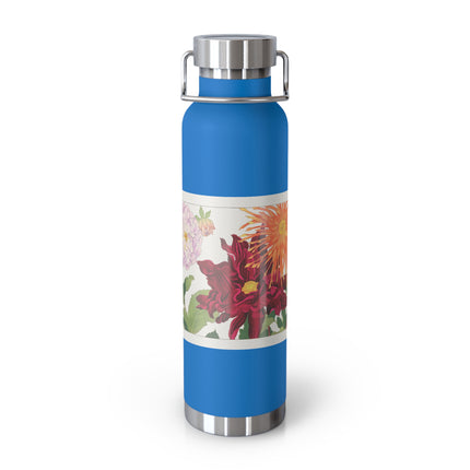 Dahlia by Tanigami Kônan Copper Vacuum Insulated Bottle, 22oz