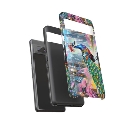 Techno Plumes Phone Cases