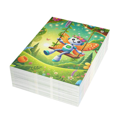 Robot Fairy Postcard Bundles (envelopes included) - Bundles of 10, 30, 50 Pieces