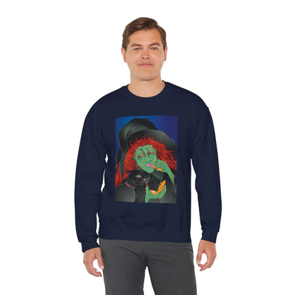 Mirror, Mirror A Witch's Touch Women’s Unisex Heavy Blend™ Crewneck Sweatshirt