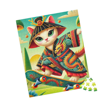 Dragon Dance on Wheels Puzzle (110, 252, 520-piece)