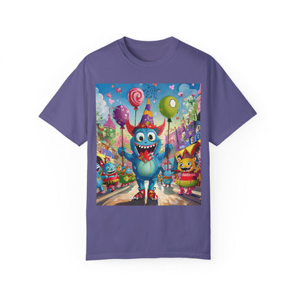 Monster Parade Madness Unisex Garment-Dyed T-shirt