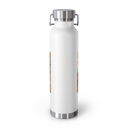 Glimpses of Opulence by Ezio Anichini Copper Vacuum Insulated Bottle, 22oz