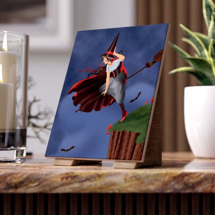 The Enchanted Witch Ceramic Tile