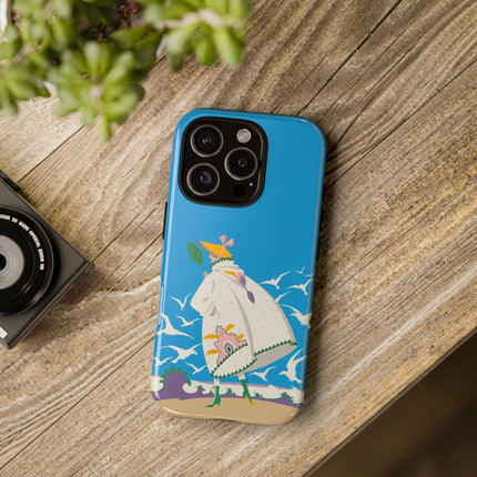 Seaside Wanderer Phone Case – Whimsical Charm & Coastal Delight