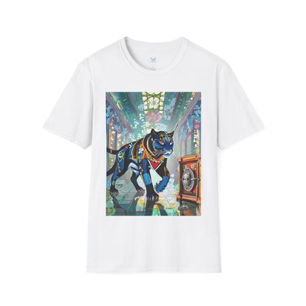 Cyber Panther's Hunt Softstyle T-Shirt