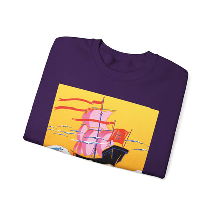Golden Seas and Whimsical Dreams Heavy Blend™ Crewneck Sweatshirt