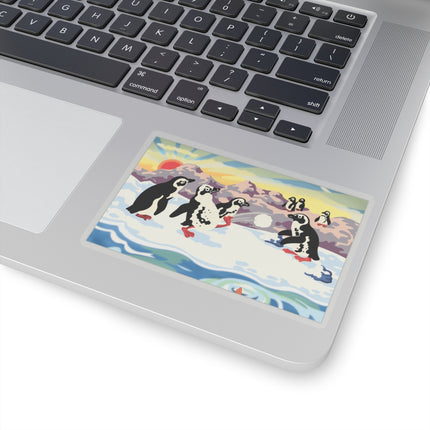 Snowball Shenanigans Kiss-Cut Stickers (4 Sizes)