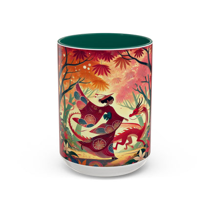 The Dragon Fairy’s Dance Colorful Mugs (11oz, 15oz)