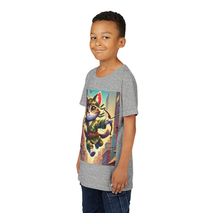 Archer Cat Youth Short Sleeve Tee