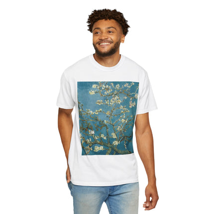 Almond Blossom by Vincent van Gogh Unisex Garment-Dyed T-shirt