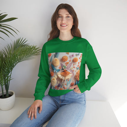 Dahlia Fairy Unisex Heavy Blend™ Crewneck Sweatshirt