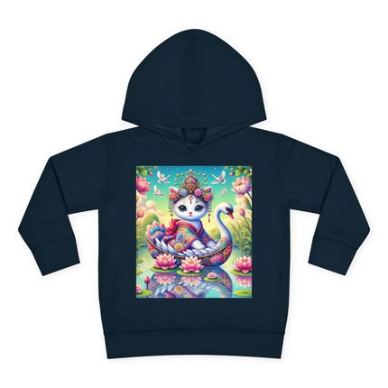 Geisha Kitten’s River Voyage Toddler Pullover Fleece Hoodie