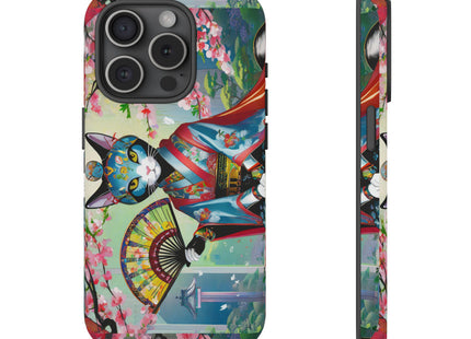 Cyberpunk Geisha Phone Cases