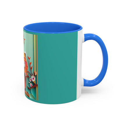 A Playful Red Panda Colorful Mugs (11oz, 15oz)
