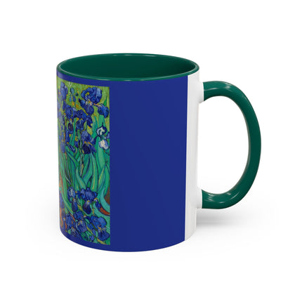 Irises by Vincent Van Gogh Colorful Mugs (11oz, 15oz)