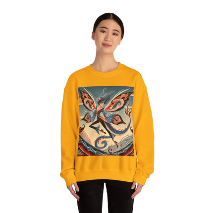 Dragon Fairy of the Temple Heavy Blend™ Crewneck Sweatshirt