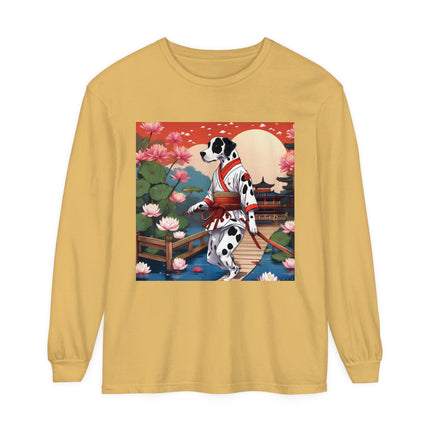 Doberman of the Rising Sun Long Sleeve T-Shirt