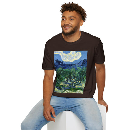 Olive Trees by Vincent Van Gogh Softstyle T-Shirt