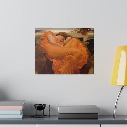 Flaming June by Frederic Leighton Matte Canvas, Stretched, 0.75"