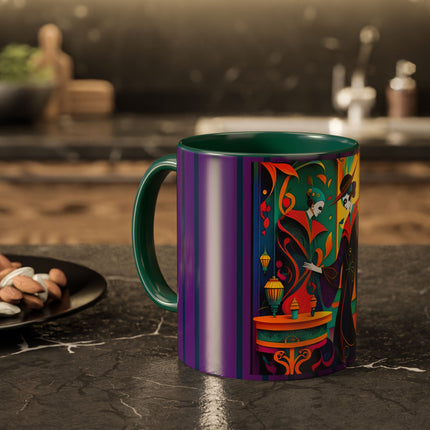 Phantoms of Elegance Colorful Mugs (11oz, 15oz)
