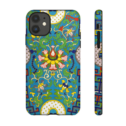 Chinese Floral Illustration by Owen Jones Phone Cases