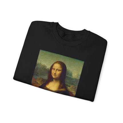Mona Lisa by Leonardo da Vinci Unisex Heavy Blend™ Crewneck Sweatshirt
