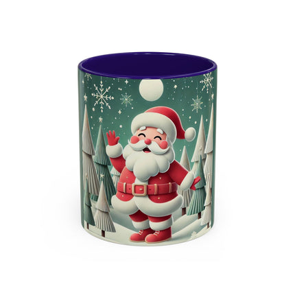 Santa's Joyful Night Colorful Mugs (11oz, 15oz)