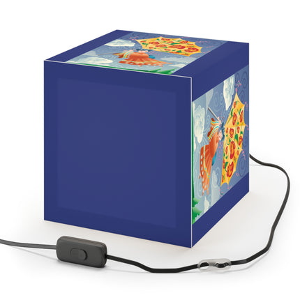 Flight of Blossoms Light Cube Lamp