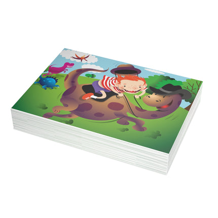 Rip-Roaring Fun Postcard Bundles (envelopes included)