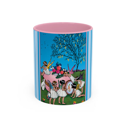 Enchanted Easter Gathering Colorful Mugs (11oz, 15oz)