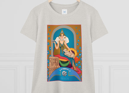 April & Diamond (from the Gem Series) by Sofia Chiostri Women's Midweight Cotton Tee