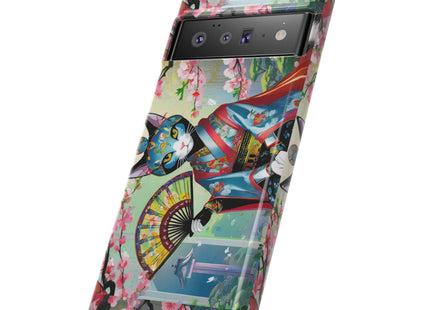 Cyberpunk Geisha Phone Cases