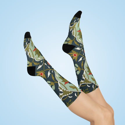 Ornamental Tiles (Pl. 10) from the Afghan Boundary Commission Cushioned Crew Socks
