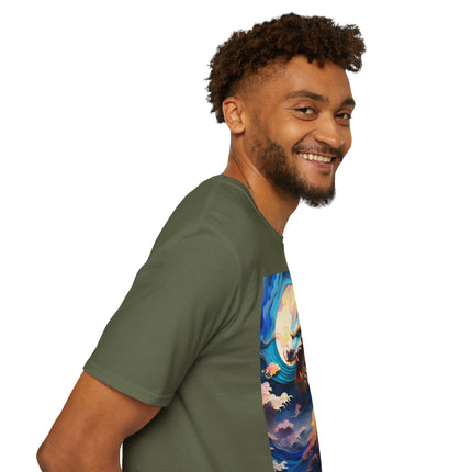 🐉⚡ Dragon of the Tempest Softstyle T-Shirt – Mythic Power & Elemental Majesty