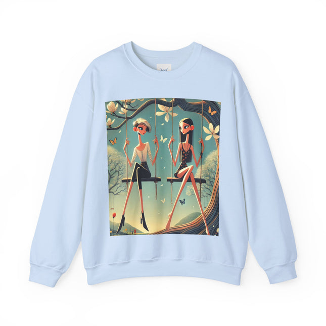 Whispers on the Spring Swing Heavy Blend™ Crewneck Sweatshirt