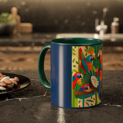 Colorful Macaws Colorful Mugs (11oz, 15oz)