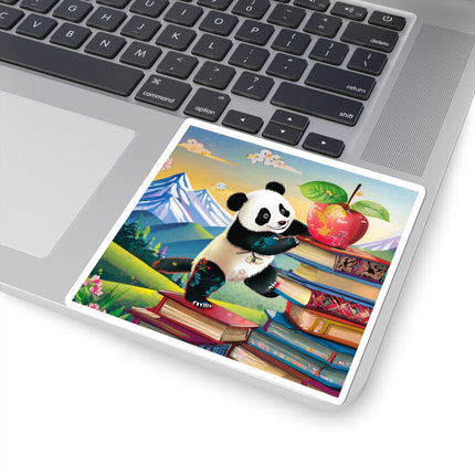 Cute Panda Kiss-Cut Stickers (4 Sizes)
