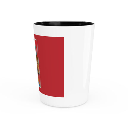 July & Ruby (from the Gem Series) by Sofia Chiostri Ceramic Shot Glass