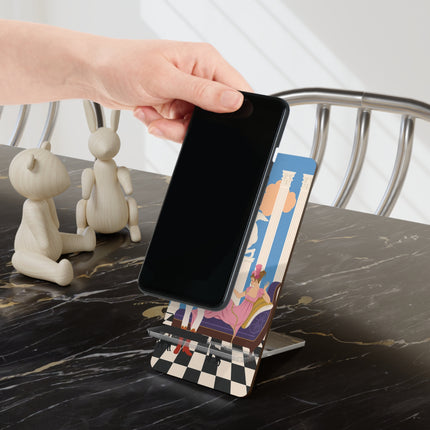 💘🏛️ The Cupid's Courtship Mobile Display Stand – Art Deco Romantic Elegance