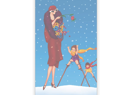 Snowfall & Couture Kiss-Cut Stickers (4 Sizes)