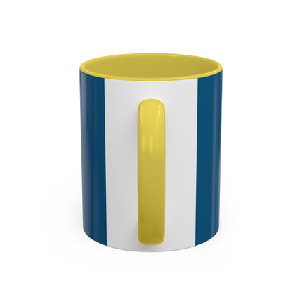 The Lady Of The Golden Horizon Colorful Mugs – Art Deco Coastal Elegance