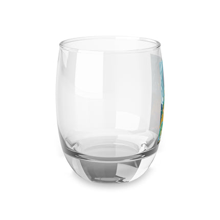 Art Deco Christmas Elegance Whiskey Glass