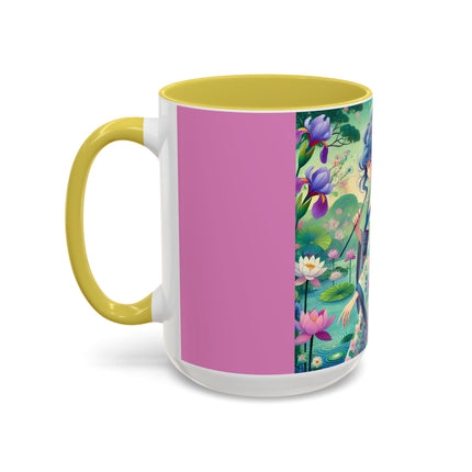 Fairy of the Koi Pond Colorful Mugs (11oz, 15oz)