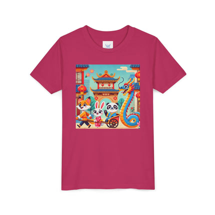 Lantern Street Dragon Parade Youth Short Sleeve Tee